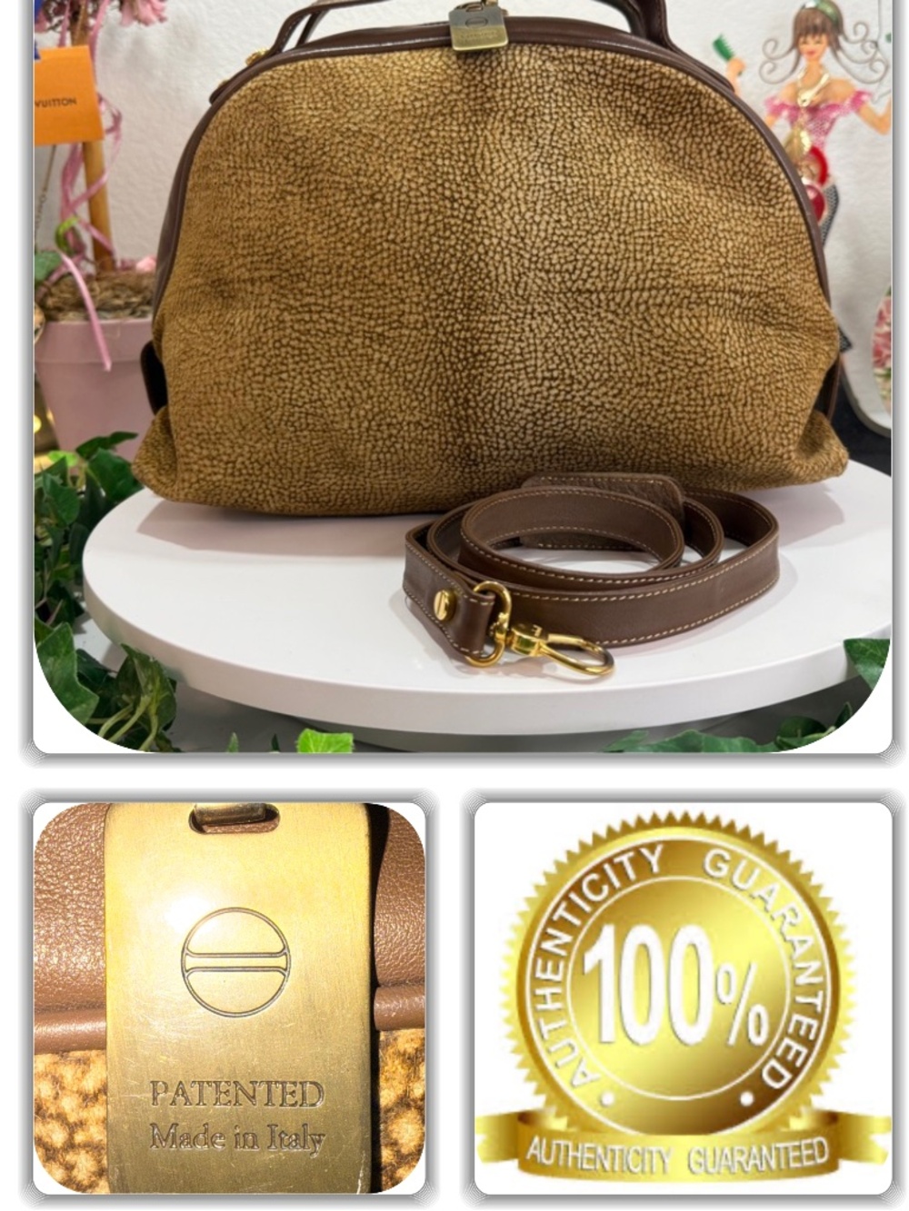 POSH BORBONESE DOME 2-WAY BAG!